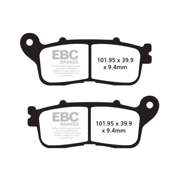 EBC ΤΑΚΑΚΙΑ ΣΕΤ ΟΠΙΣΘΙΑ FA636HH