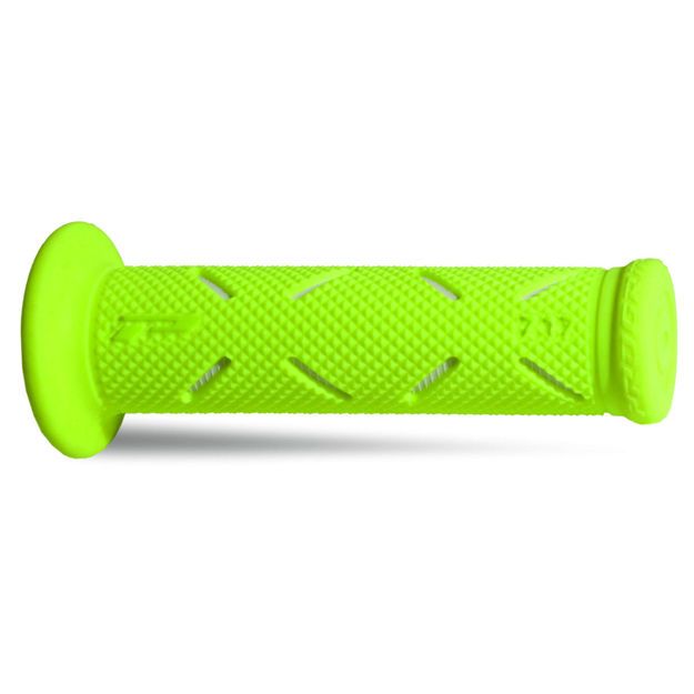 PRO GRIP GRIPS DOUBLE DENSITY ROAD 717 OPEN END FLUO YELLOW
