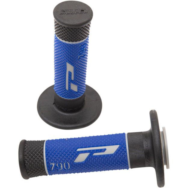 PRO GRIP GRIPS TRIPLE DENSITY OFFROAD 790 CLOSED END GREY/BLUE/BLACK
