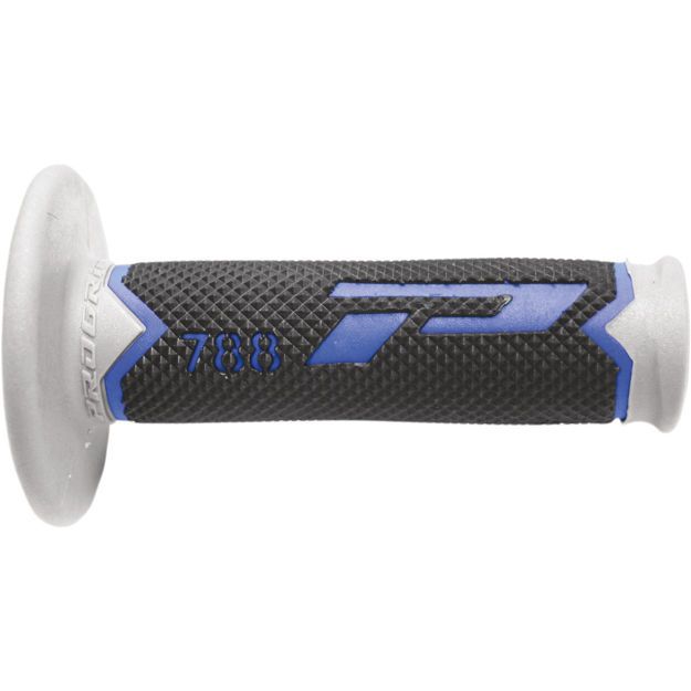 PRO GRIP GRIPS TRIPLE DENSITY OFFROAD 788 CLOSED END BLACK/GRAY/BLUE

