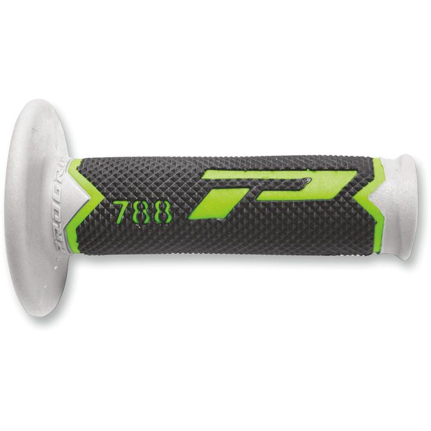 PRO GRIP GRIPS TRIPLE DENSITY OFFROAD 788 CLOSED END BLACK/GRAY/GREEN
