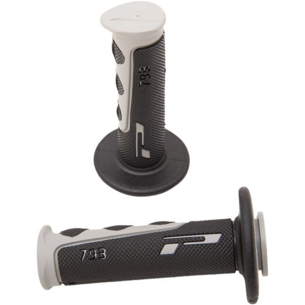 PRO GRIP GRIPS DOUBLE DENSITY OFFROAD 793 CLOSED END BLACK/GRAY
