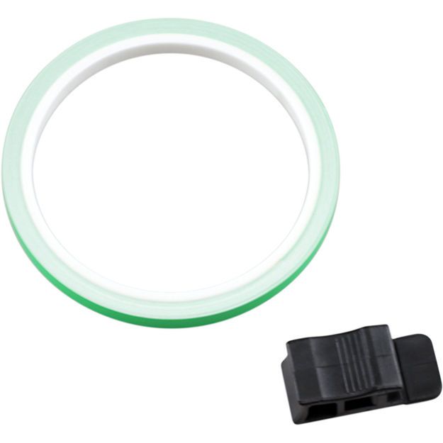 PRO GRIP WHEELTAPE ADHESIVE STRIP FLUORESCENT 5025 GREEN
