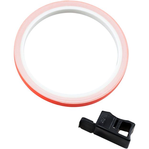 PRO GRIP WHEELTAPE ADHESIVE STRIP FLUORESCENT 5025 ORANGE
