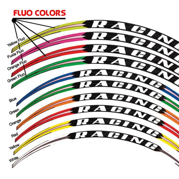 PRO GRIP WHEELTAPE PRE-CUT KIT 5026 FLUO GREEN/ Πράσινες