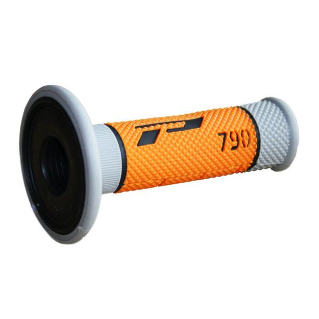PRO GRIP GRIPS TRIPLE DENSITY OFFROAD 790 CLOSED END GRAY/ORANGE/BLACK
