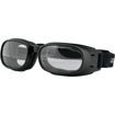 ΓΥΑΛΙΑ ΗΛΙΟΥ BOBSTER PISTON ADVENTURE GOGGLES BLACK LENSES CLEAR