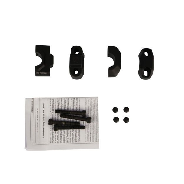 SW-MOTECH Handlebar Risers for 28mm bar