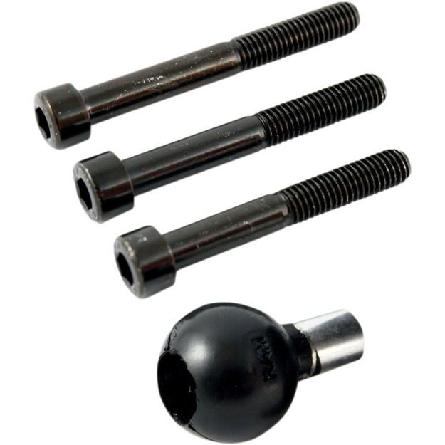 RAM MOUNT RAM MOUNT MOTORCYCLE HANDLEBAR CLAMP BASE 8MM WITH 1" BALLΒάση για καβαλέτα τιμονιού 8mm με μπίλια 1"