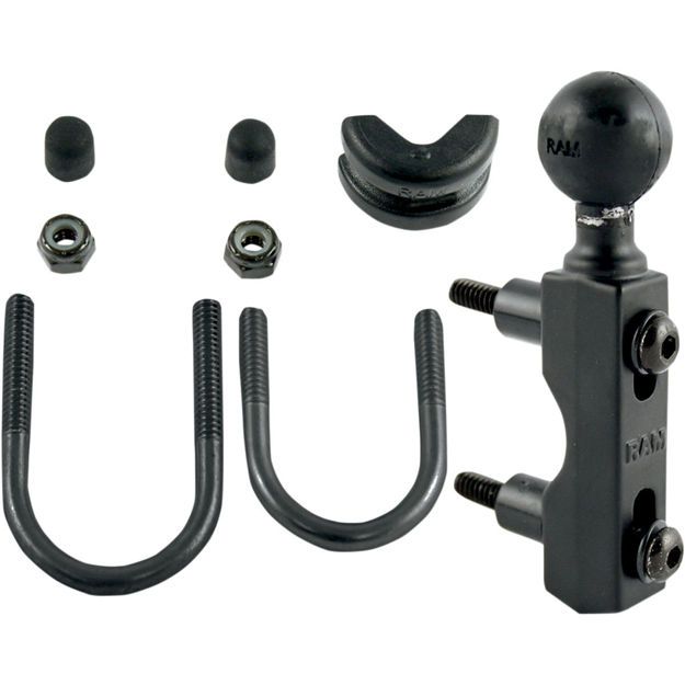 RAM MOUNT RAM MOUNT COMBINATION BASE FOR HANDLEBAR OR RESERVOIR WITH 1" BALLΒάση για τιμόνι ή ρεζερβουάρ τύπου U με μπίλια 1"