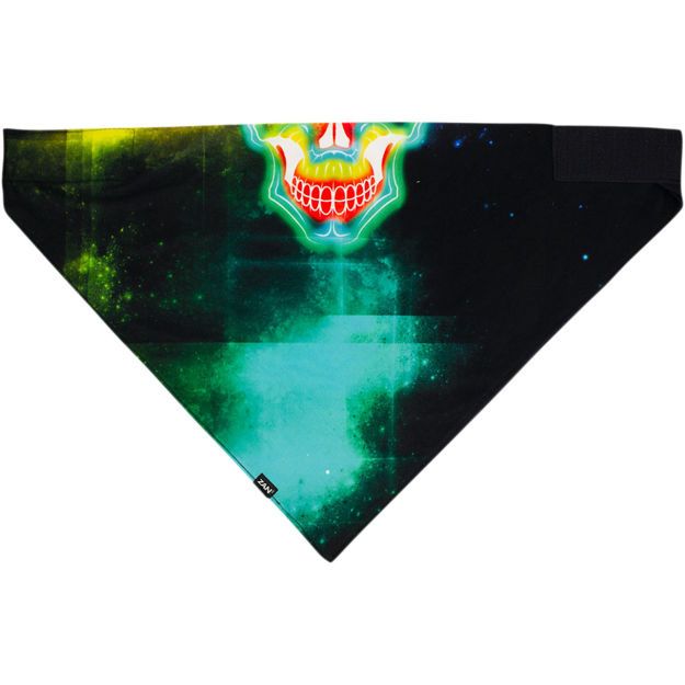 Μπαντάνα ZAN HEADGEAR  BANDANNA Electric Skull  Πολύχρωμο  Elastane| Polyester One Size Fits Most
