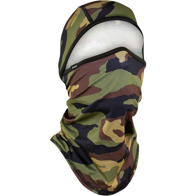 Μπαλακλάβα one size ZAN HEADGEAR BALACLVA SPFLX Woodland Camo Πολύχρωμο