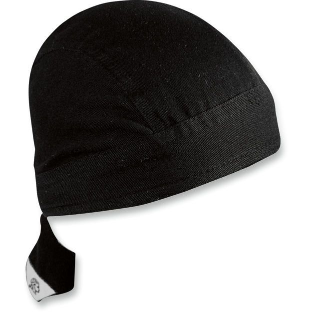 Μπαντάνα ZAN HEADGEAR  HEADWRAP ROAD HOG FLYDANNA® Cotton Μαύρο ONE SIZE