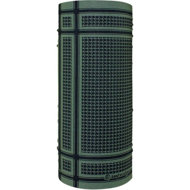 Περιλαίμιο one size ZAN HEADGEAR MOTLEY TUBE™ HOUNDSTOOTH Πράσινο Polyester