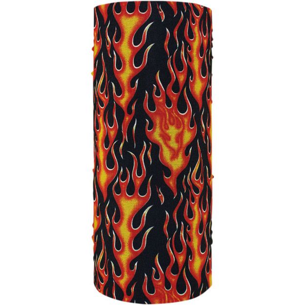 Περιλαίμιο one size ZAN HEADGEAR MOTLEY TUBE™ CLASSIC FLAMES ALL WEATHER  Πολύχρωμο Polyester