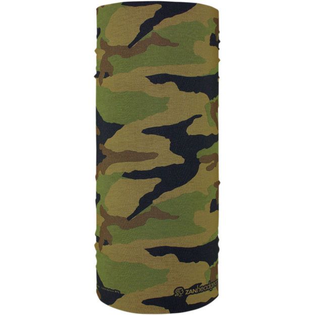 Περιλαίμιο one size ZAN HEADGEAR MOTLEY TUBE™ WOODLAND CAMO ALL WEATHER Πολύχρωμο Polyester