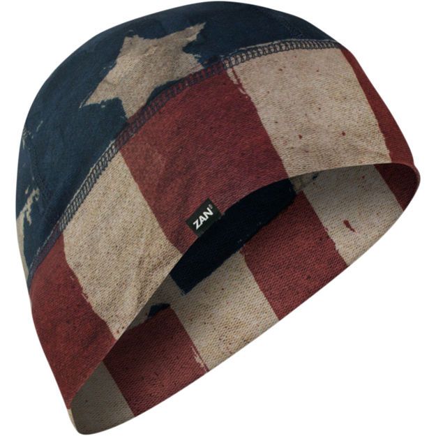 Κάλυμμα Κεφαλιού Αναβάτη ZAN HEADGEAR BEANIE PATRIOT Πολύχρωμο Elastane| Polyester PATRIOT One Size