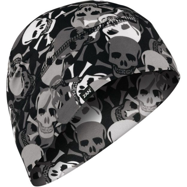 Κάλυμμα Κεφαλιού Αναβάτη ZAN HEADGEAR BEANIE SKL Ελαστάνη| Πολυεστέρας Μαύρο One Size