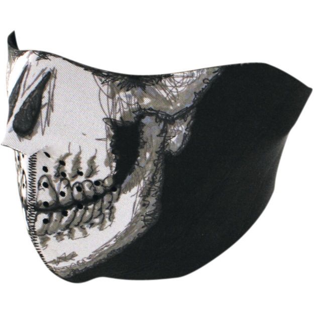 HALF FACE MASK ZAN HEADGEAR Μαύρο ONE SIZE