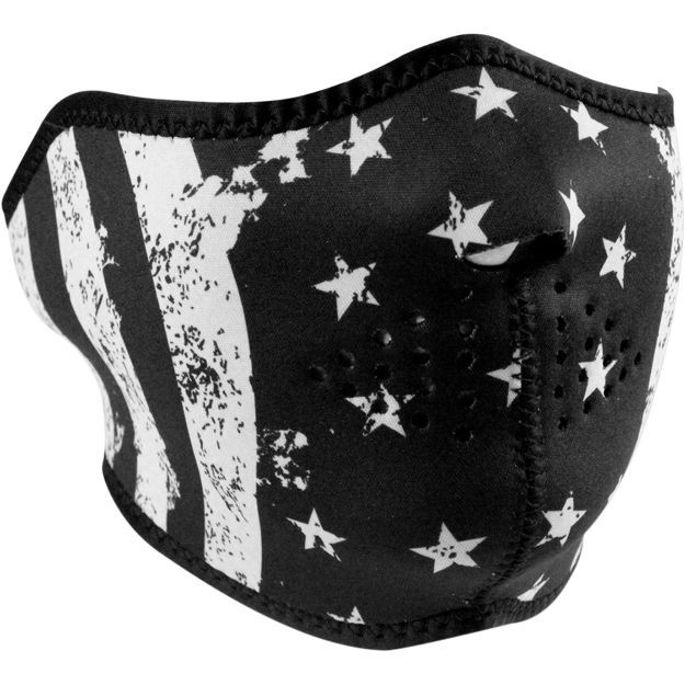 HALF FACE MASK ZAN HEADGEAR FLAG Πολύχρωμο ONE SIZE
