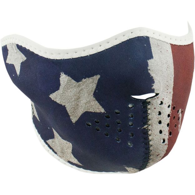 HALF FACE MASK ZAN HEADGEAR PATRIOT Πολύχρωμο ONE SIZE