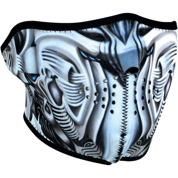 HALF FACE MASK ZAN HEADGEAR  BIOMECHANICAL ONE SIZE Πολύχρωμο