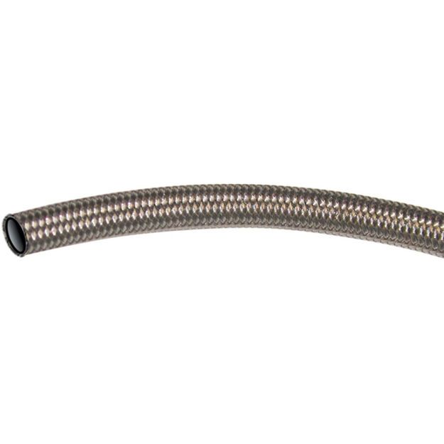 GOODRIDGE HOSE 600-03 TEFLON/STAINLESS-STEEL SILVER INNER-Ø 3,5mm 7,5M 