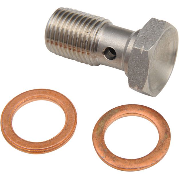 GOODRIDGE BANJO BOLT SINGLE STAINLESS-STEEL LENGHT 21,1mm M10X1,00 