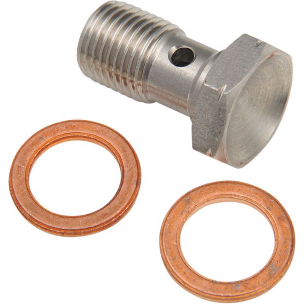 GOODRIDGE BANJO BOLT STAINLESS-STEEL SHORT M10x1,00 SINGLE 