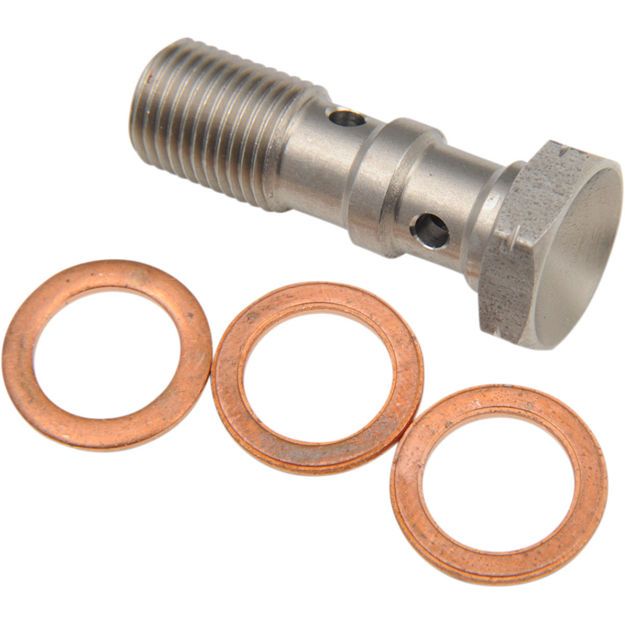 GOODRIDGE BANJO BOLT DOUBLE STAINLESS-STEEL LENGHT 31,0mm M10X1,00 