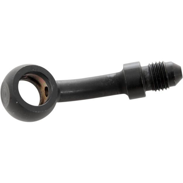 GOODRIDGE BANJO FITTING STAINLESS-STEEL 20° BLACK -03 HOLE-Ø 10mm MALE 3/8x24 JIC/UNF 