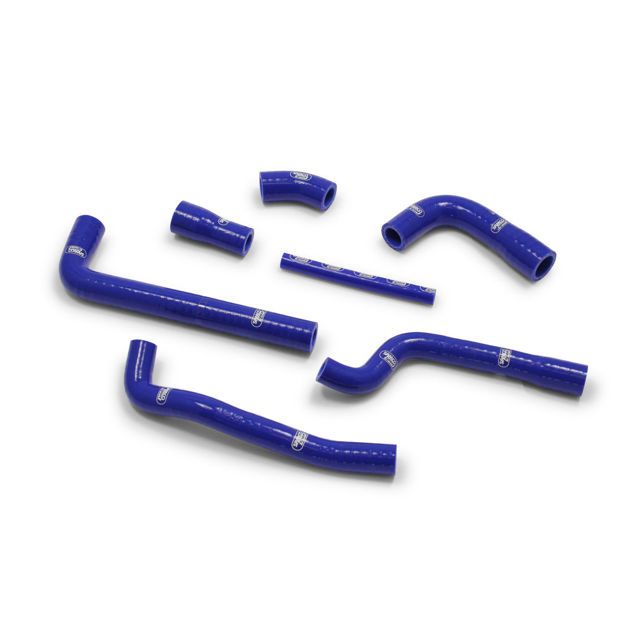SAMCO SPORT  RADIATOR HOSE KIT SILICONE BLUE