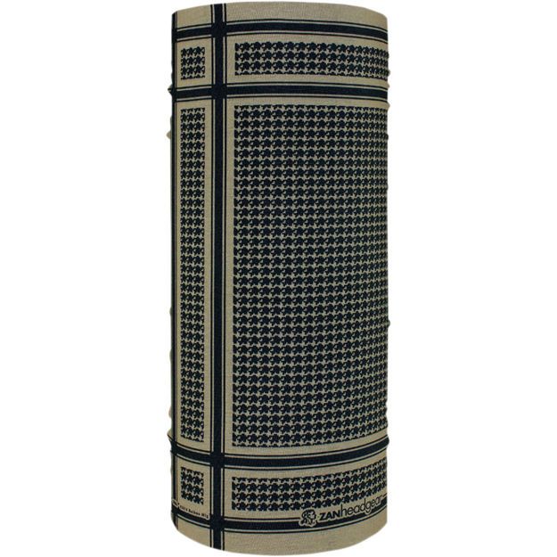 Περιλαίμιο one size ZAN HEADGEAR  MOTLEY TUBE™ HOUNDSTOOTH Polyester Μαύρο