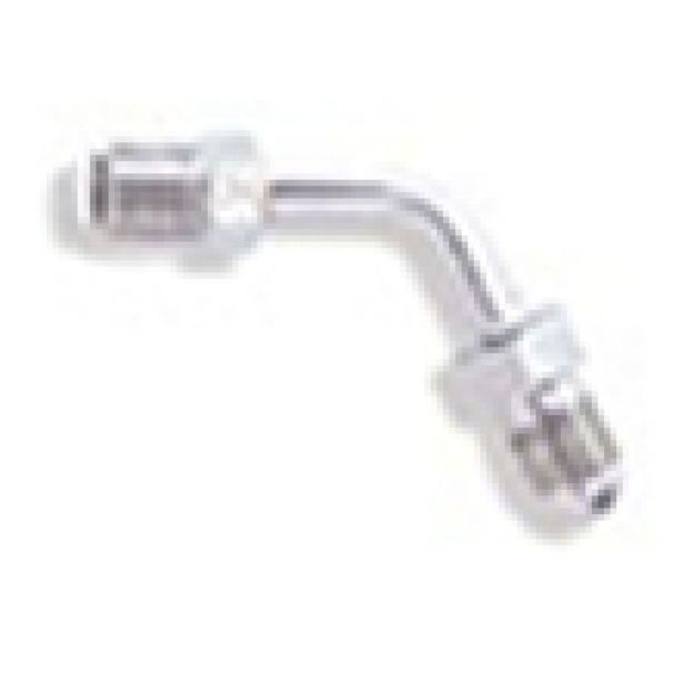 GOODRIDGE  BRAKELINE ADAPTER TUBE 60° -03-03 2x MALE 3/8x24 JIC/UNF TO 3/8x24 JIC/UNF CONCAV SHORT BLACK