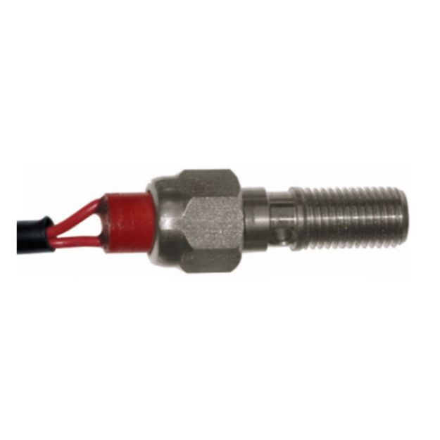 GOODRIDGE BANJO BOLT SINGLE WITH BRAKELIGHT SWITCH STAINLESS-STEEL 7/16x24 JIC/UNF