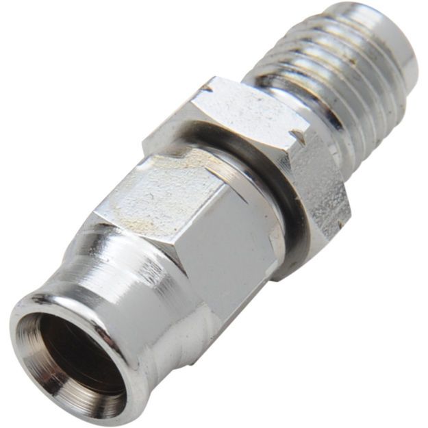 GOODRIDGE  FITTING STRAIGHT -03 CHROME MALE CONCAVE SEAT M10x1,25mm