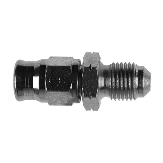 GOODRIDGE  FITTING STRAIGHT STAINLESS-STEEL -03 M10x1,25 MALE CONVEX SEAT