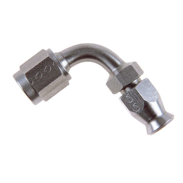 GOODRIDGE FITTING STAINLESS-STEEL 90° SWEPT TUBE -03 FEMALE CONCAVE SEAT 3/8x24 JIC/UNF