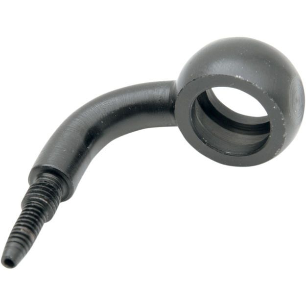 GOODRIDGE ANJO FITTING 90° ZINC-PLATED-CARBON-STEEL HOLE-Ø 10mm BLACK