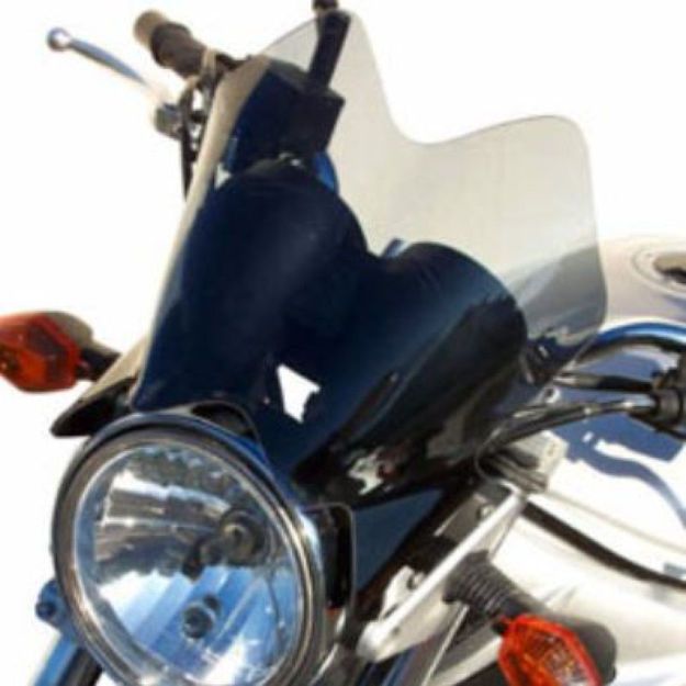 BULLSTER WINDSHIELD DEFLECTOR SMOKED BLACK 25 CM 3MM SUZUKI GSF 650 Bandit 2005-2008