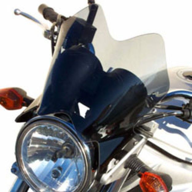 BULLSTER WINDSHIELD DEFLECTOR SMOKED GREY 25 CM 3MM SUZUKI GSF 650 Bandit 2005-2008