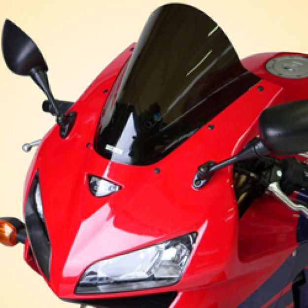 BULLSTER WINDSHIELD DOUDLE BUBBLE CLEAR 33 CM 3MM HONDA CBR 600 RR 2005-2006