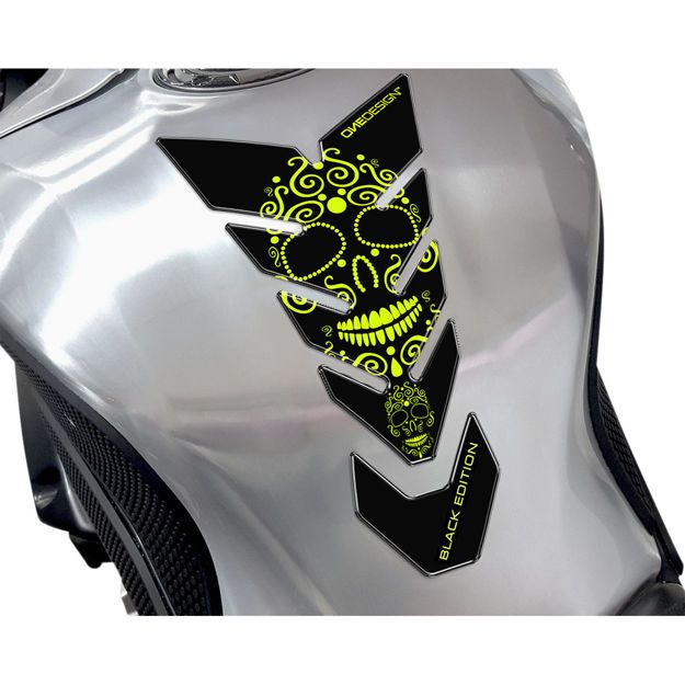 Αυτοκόλλητο ρεζερβουαρ ONEDESIGN TANKPAD BLACK EDITION SKU
 CGBE4P
