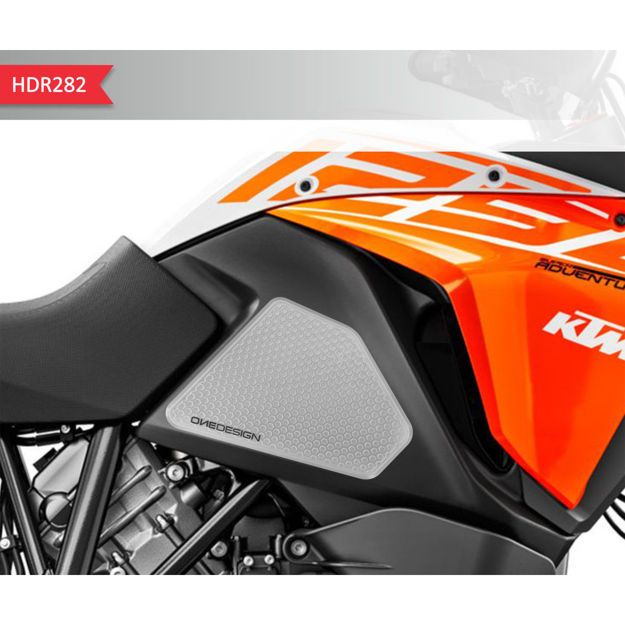 Αυτοκόλλητο ρεζερβουαρ ONEDESIGN TANKGRIP KTM CLEAR
 HDR282