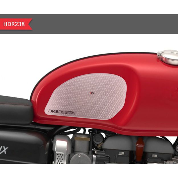 Αυτοκόλλητο ρεζερβουαρ ONEDESIGN TANK GRIP UNIVERSAL CLEAR
 HDR238