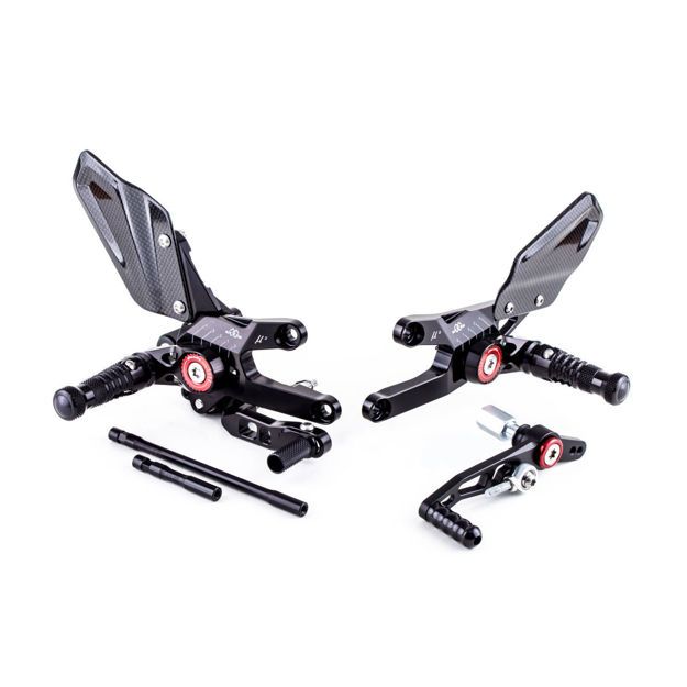 GILLES TOOLING REARSET MUE2 BLACK HONDA 