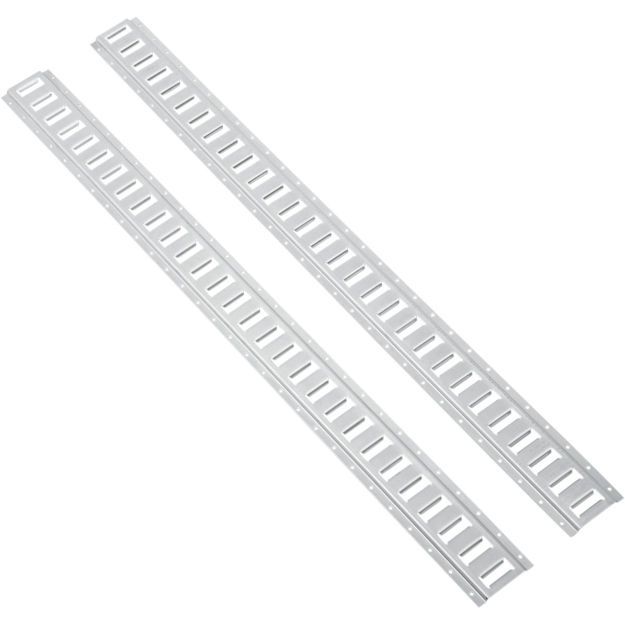 POWERTYE MFG E-TRACK / 8 PIECES / 1,47 m (58") / NATURAL / STEEL
