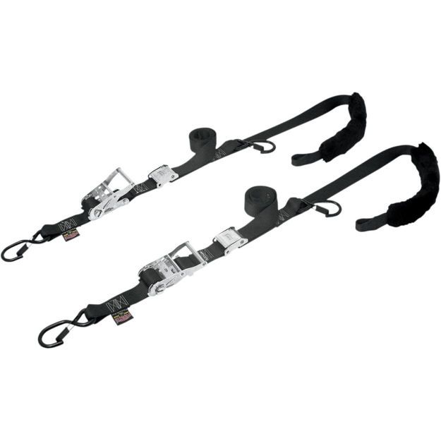 POWERTYE MFG TIEDOWN RATCHET-CAM / BLACK|NATURAL / NYLON|STEELE
