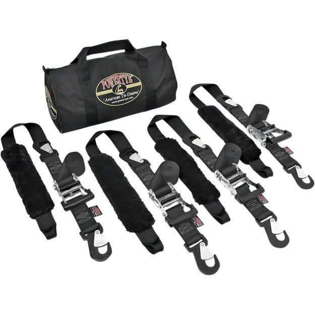 POWERTYE MFG BIG DADDY TRAILER KIT / BLACK|BLACK / NYLON|STEEL
