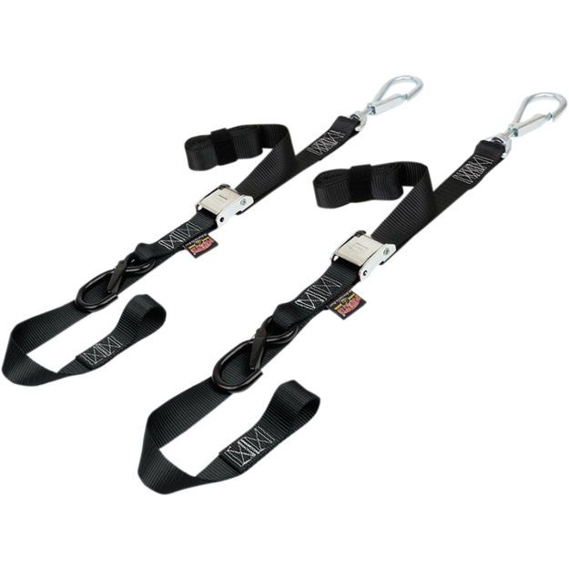 POWERTYE MFG TIEDOWN PICKUP KIT / BLCK|BLACK / NYLON|STEEL
